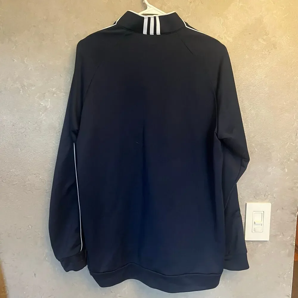 ADIDAS Climalite 🏀Cleveland Cavaliers Pullover 1/4 Zip M Navy Blue Golf - Picture 10 of 16